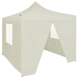  Profesjonalny, składany namiot imprezowy, 4 ściany, 2x2 m, stal Lumarko!