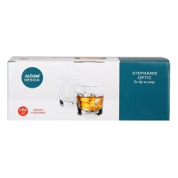 Stephanie Optic Komplet 6 Szklanek Whisky 280ML (Color Box) Lumarko!