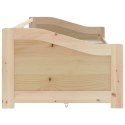  3-osobowa sofa/łóżko z szufladami, drewno sosnowe, 90 x 200 cm Lumarko!