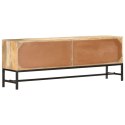  Szafka pod telewizor, 140x30x50 cm, lite drewno mango Lumarko!