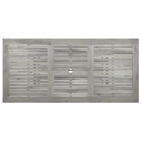  Ogrodowy stół jadalniany, (120-170)x80x75 cm, drewno akacjowe Lumarko!