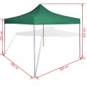  Zielony, składany namiot, 3 x 3 m Lumarko!
