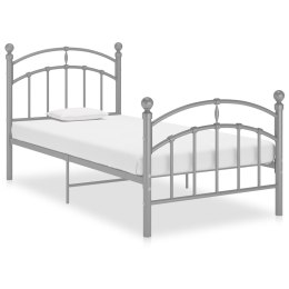  Rama łóżka, szara, metalowa, 90 x 200 cm Lumarko!