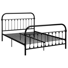 Lumarko Rama łóżka, czarna, metalowa, 120 x 200 cm!