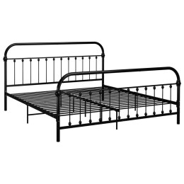  Rama łóżka, czarna, metalowa, 180 x 200 cm Lumarko!