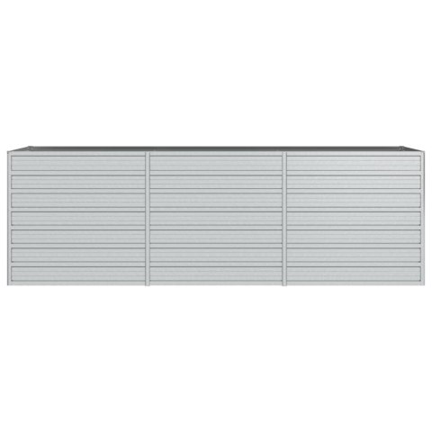  Donica do podwyższonej rabaty, 240x80x77cm, stal galwanizowana Lumarko!