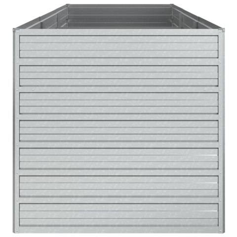  Donica do podwyższonej rabaty, 240x80x77cm, stal galwanizowana Lumarko!