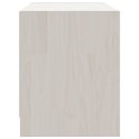  Szafka pod TV, biała, 80x31x39 cm, drewno sosnowe Lumarko!