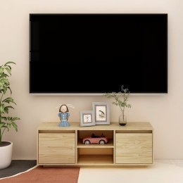  Szafka pod telewizor, 110x30x40 cm, lite drewno sosnowe Lumarko!