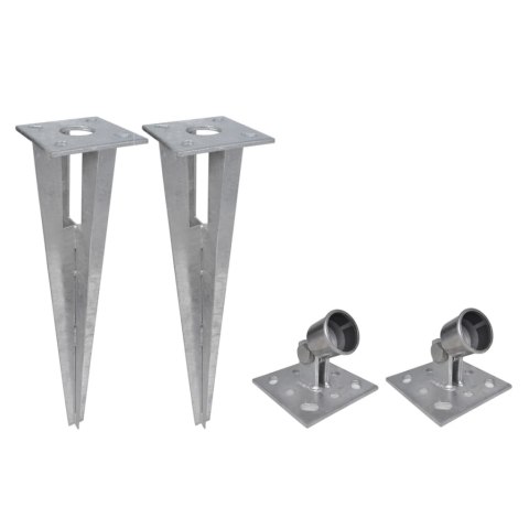  Ogrodzenie z siatki z akcesoriami, galwanizowana stal 25x1,5 m Lumarko!