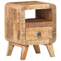  Szafka nocna, 30x30x41 cm, surowe drewno mango Lumarko!