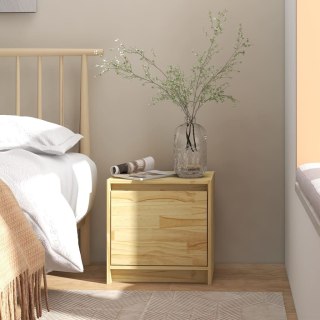  Szafka nocna, 40x30,5x40 cm, lite drewno sosnowe Lumarko!
