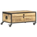  Stolik kawowy, 70x50x33 cm, lite drewno mango Lumarko!