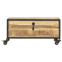 Stolik kawowy, 70x50x33 cm, lite drewno mango Lumarko!