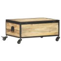  Stolik kawowy, 70x50x33 cm, lite drewno mango Lumarko!