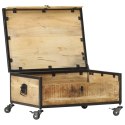 Stolik kawowy, 70x50x33 cm, lite drewno mango Lumarko!