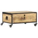  Stolik kawowy, 70x50x33 cm, lite drewno mango Lumarko!