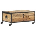  Stolik kawowy, 70x50x33 cm, lite drewno mango Lumarko!