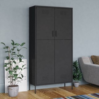  Szafa, antracytowa, 90x50x180 cm, stalowa Lumarko!