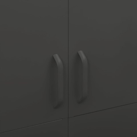  Szafa, antracytowa, 90x50x180 cm, stalowa Lumarko!