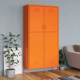  Szafa, pomarańczowa, 90x50x180 cm, stalowa Lumarko!