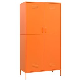  Szafa, pomarańczowa, 90x50x180 cm, stalowa Lumarko!