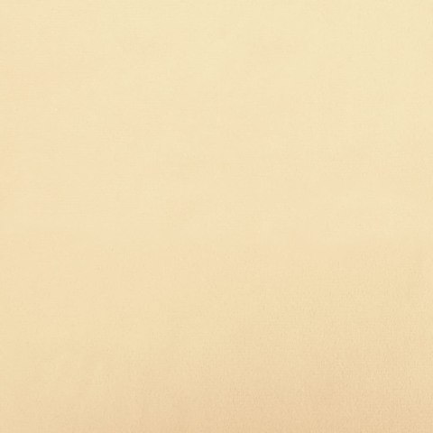  Podnóżek, kremowy, 78x56x32 cm, tapicerowany aksamitem Lumarko!