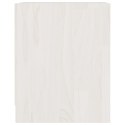 Szafki nocne, 2 szt., białe, 35,5x33,5x41,5 cm, drewno sosnowe Lumarko!