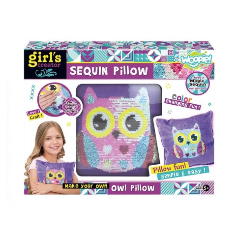  Zestaw Kreatywny Poduszka Do Ozdobienia Sowa Lumarko!