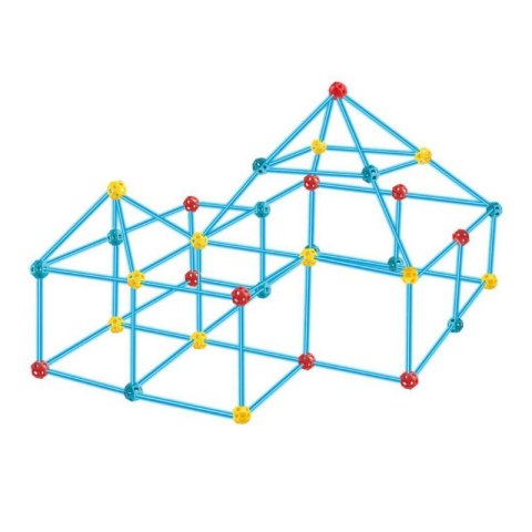 WOOPIE Zestaw Konstrukcyjny Duże Klocki Słomki Rurki 128 el. Lumarko!
