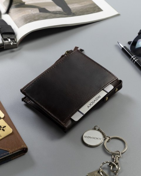  Duży Portfel W Stylu Retro Z Dwiema Kieszeniami Na Monety !