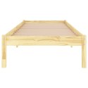  Rama łóżka, lite drewno sosnowe, 90x190 cm Lumarko!