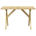  Stół ogrodowy, 110x73x70 cm, impregnowane drewno sosnowe Lumarko!