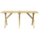  Stół ogrodowy, 160x73x70 cm, impregnowane drewno sosnowe Lumarko!