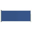  Wysuwana markiza boczna na taras, 117 x 300 cm, niebieska Lumarko!