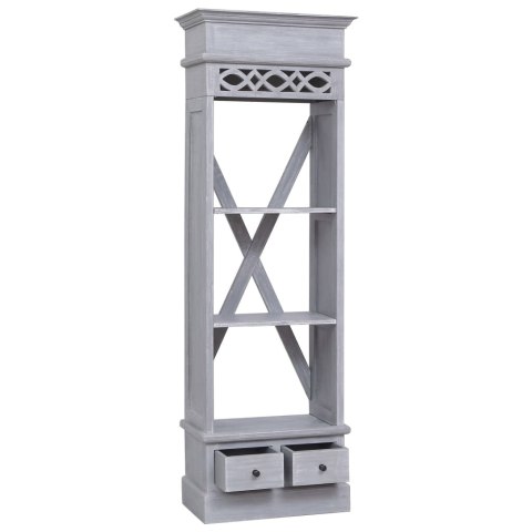  Regał, 60x30x175 cm, lite drewno mahoniowe Lumarko!