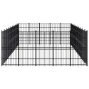 Lumarko Kojec zewnętrzny dla psa, stalowy, 46,08 m²