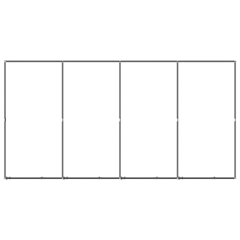  Kojec zewnętrzny dla psa, stalowy, 7,37 m² Lumarko!