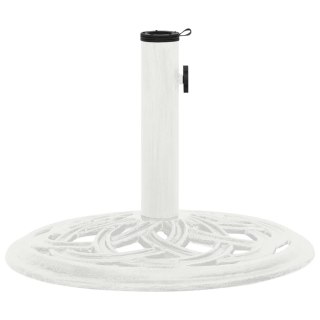  Podstawa pod parasol, biała, 44x44x31 cm, żeliwo Lumarko!