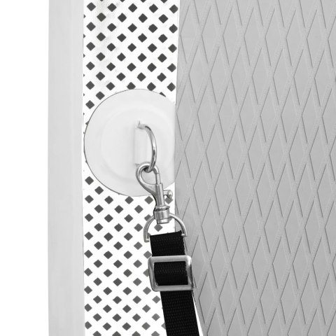  Nadmuchiwana deska SUP z akcesoriami, czarna, 360x81x10 cm Lumarko!