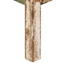  Stolik kawowy, 80 x 80 x 40 cm, lite drewno z odzysku Lumarko!