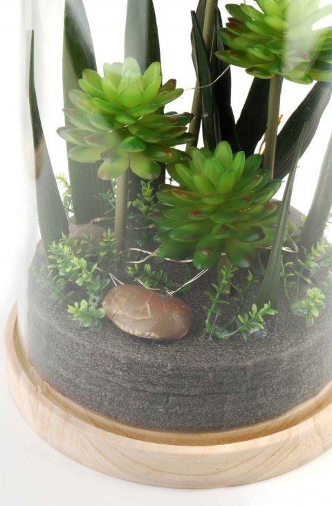 BASTIEN Tuba z ledem 21,5x21,5x53cm art.dekoracyjny Lumarko!