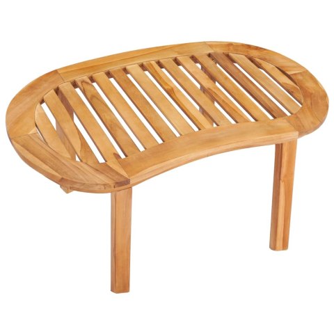  Stolik kawowy, 90 x 50 x 45 cm, lite drewno tekowe Lumarko!