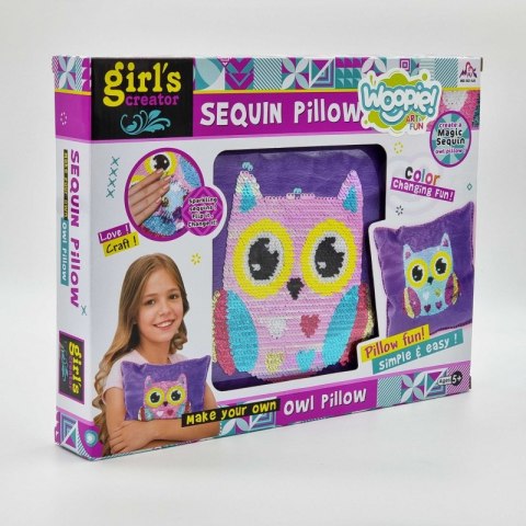 Zestaw Kreatywny Poduszka Do Ozdobienia Sowa Lumarko!