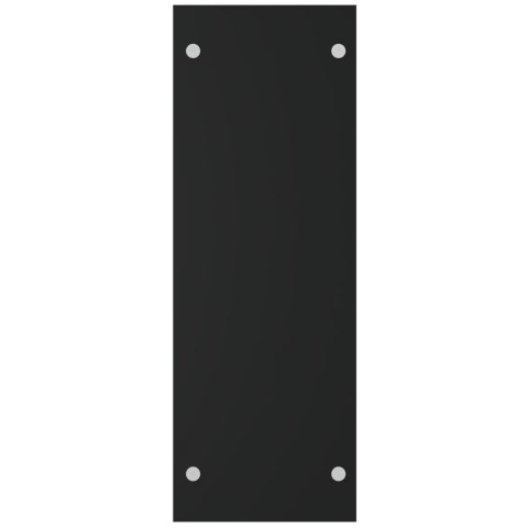  Stojak na drewno opałowe, czarny, 40x35x100 cm, szkło hartowane Lumarko!