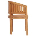  Krzesło w kształcie banana, lite drewno tekowe Lumarko!