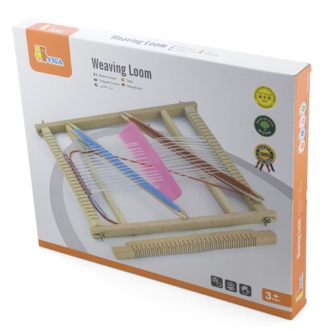 Drewniane Krosno Warsztat Tkacki Zestaw Do Tkania Lumarko!