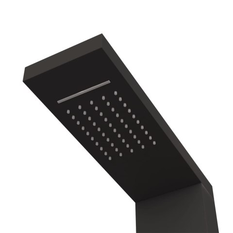  Panel prysznicowy, aluminiowy, czarny Lumarko!