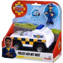SIMBA Strażak Sam Jeep Policyjny 4x4 Mini Figurka Lumarko!
