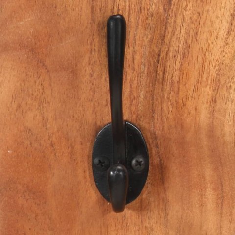  Wieszaki ścienne, 2 szt., 36x3x110 cm, lite drewno akacjowe Lumarko!